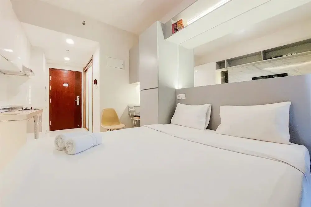 Legok: Studio Full Furnished With Comfort Design At Sky House Bsd Apartment