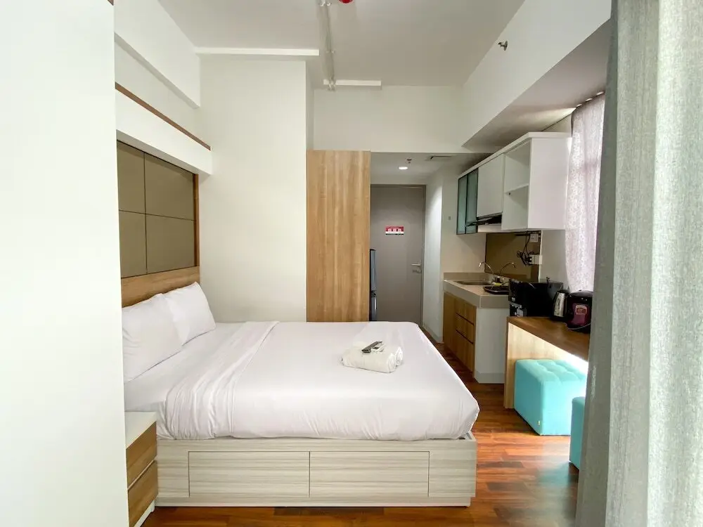 Чикаранг: Modern Look And Warm Studio At Vasanta Innopark Apartment