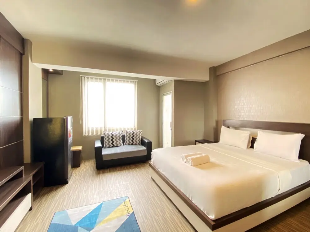 Бандунг: Cozy And Strategic Studio Apartment At Emerald Towers Bandung