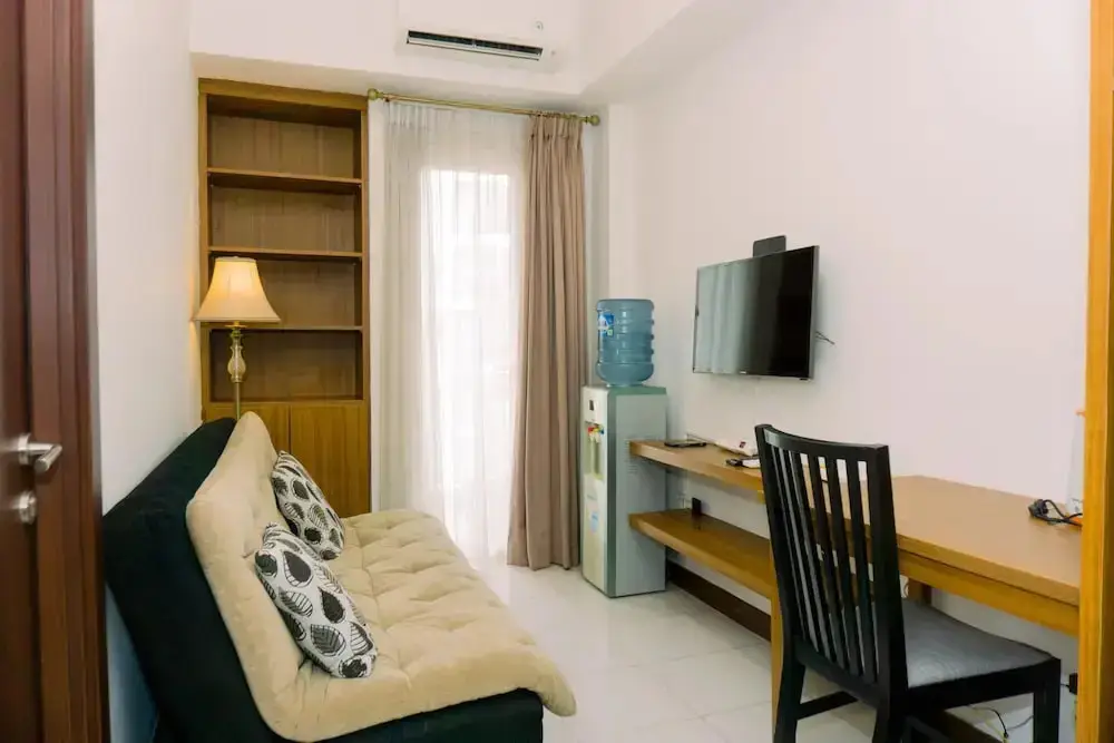 Legok: Warm And Minimalist 1Br Apartment At Scientia Residence