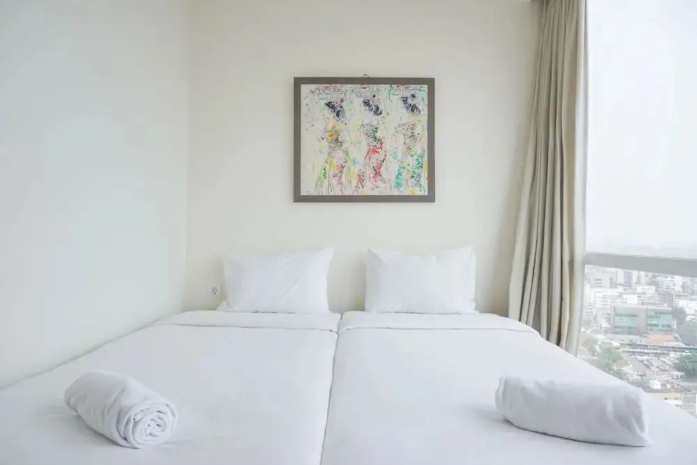 Джакарта: Nice And Elegant 2Br At 26Th Floor Menteng Park Apartment