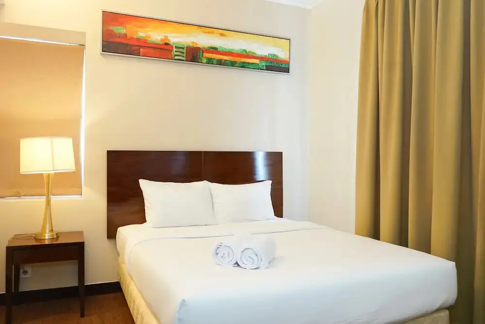 Джакарта: Comfy 1BR Queen Bed Ancol Marina Apartment near Dufan
