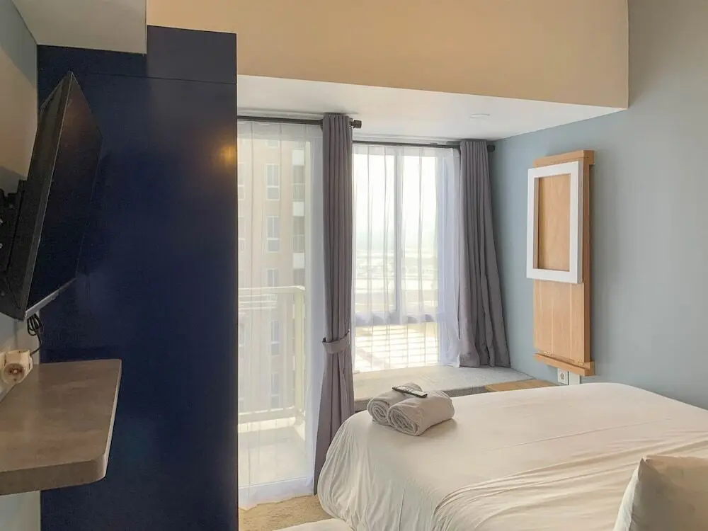 Южный Тангеранг: Cozy Studio At 31Th Floor Tokyo Riverside Pik 2 Apartment