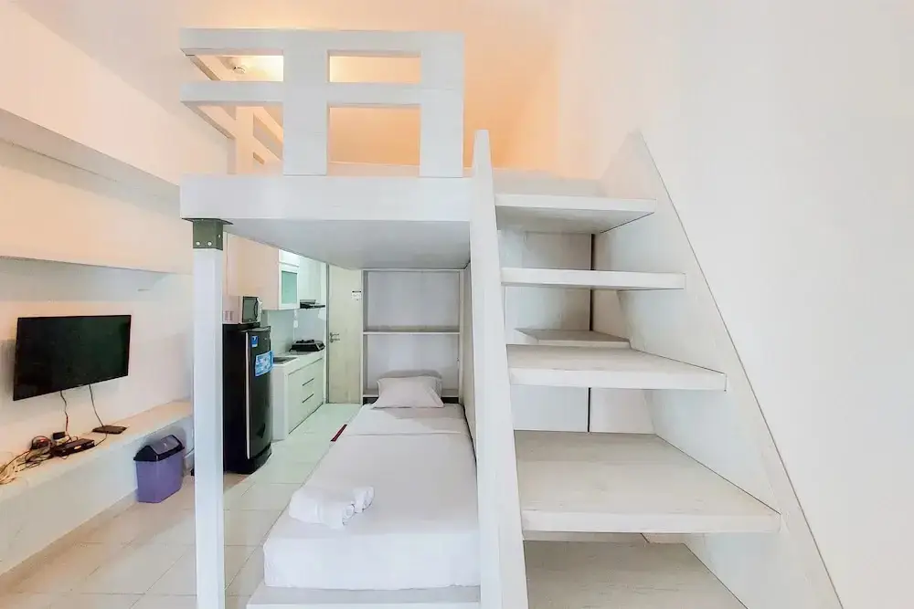 Simply Look And Warm Studio Apartment At Akasa Pure Living Bsd — фото 1