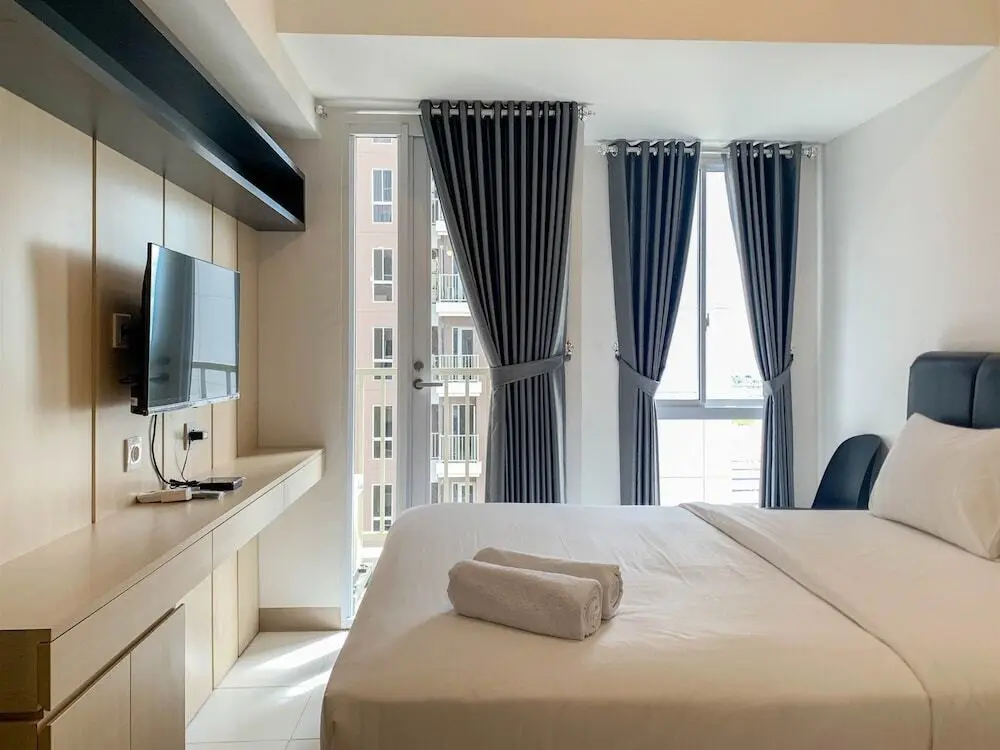 Южный Тангеранг: Cozy And Simply Look Studio Room Tokyo Riverside Pik 2 Apartment