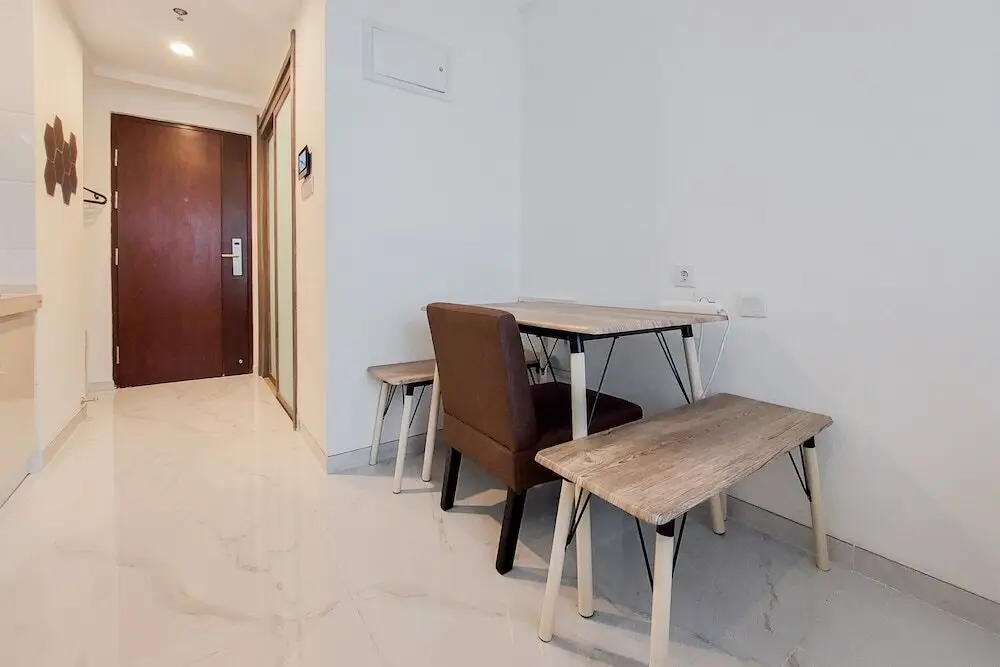 Legok: Minimalist Studio At 26Th Floor Sky House Bsd Apartment