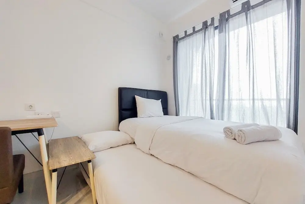 Legok: Minimalist Studio At 26Th Floor Sky House Bsd Apartment