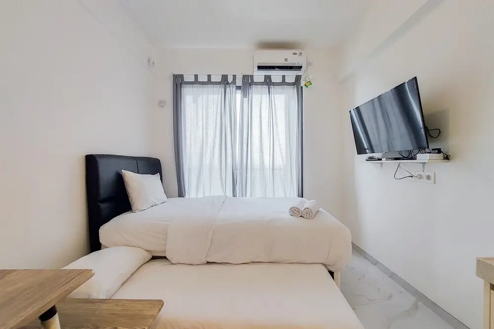 Legok: Minimalist Studio At 26Th Floor Sky House Bsd Apartment
