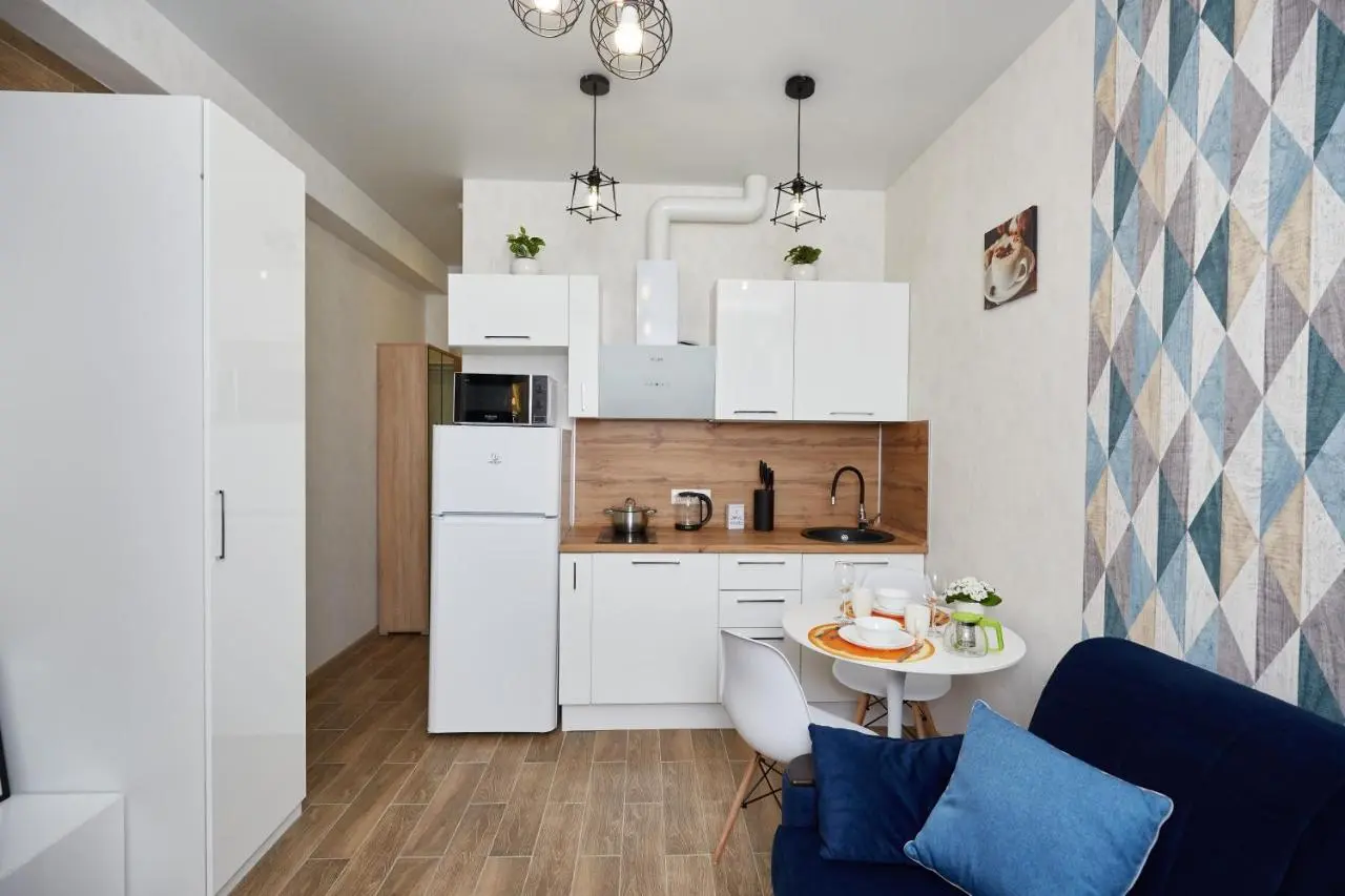Дагомыс: Апартаменты Sea House в 70м от моря