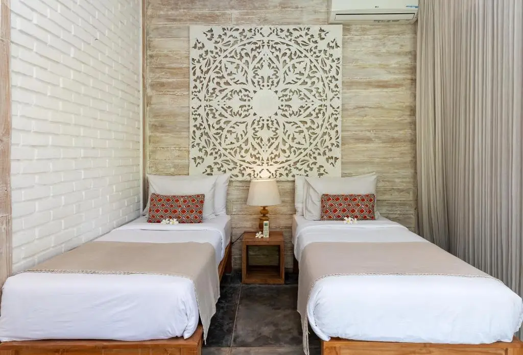 Керобокан: Peaceful 4 Bedrooms Private Pool Villas Rice Field View