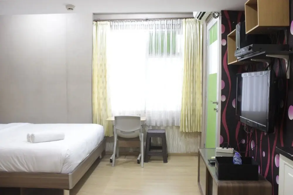 Бандунг: Stylish & Cozy Studio Apartment At Jarrdin Cihampelas