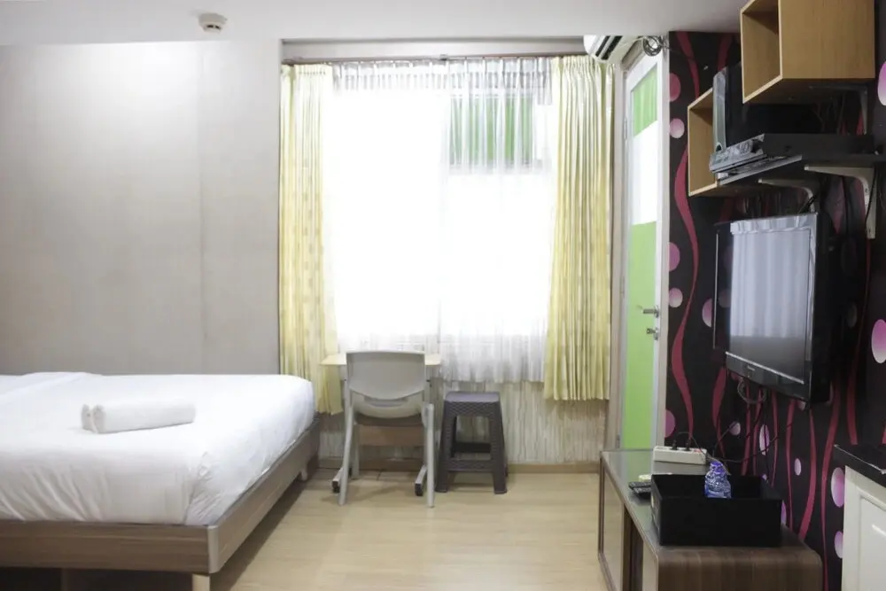 Бандунг: Stylish & Cozy Studio Apartment At Jarrdin Cihampelas