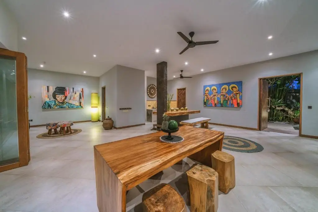 Чангу: Villa Puri Aman - Unique & Lush 3BR Pool Villa nearby Canggu Beach