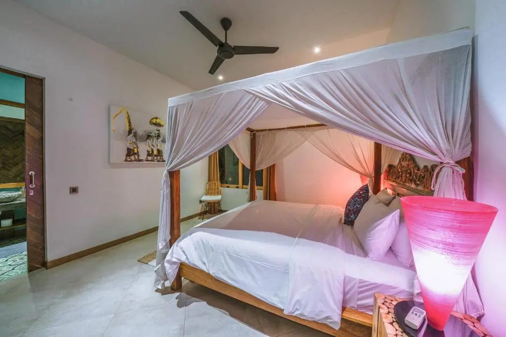 Чангу: Villa Puri Aman - Unique & Lush 3BR Pool Villa nearby Canggu Beach