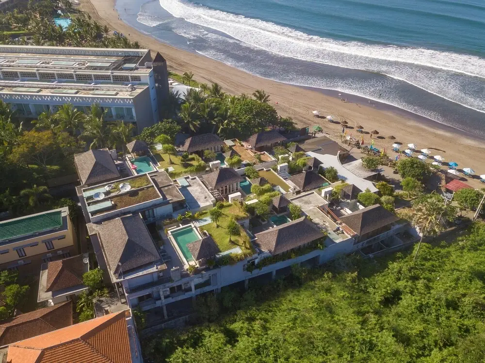 Чангу: Rare 2 Bedrooms Private Pool Beachfront Villa With Ensuite Bathrooms in Seminyak