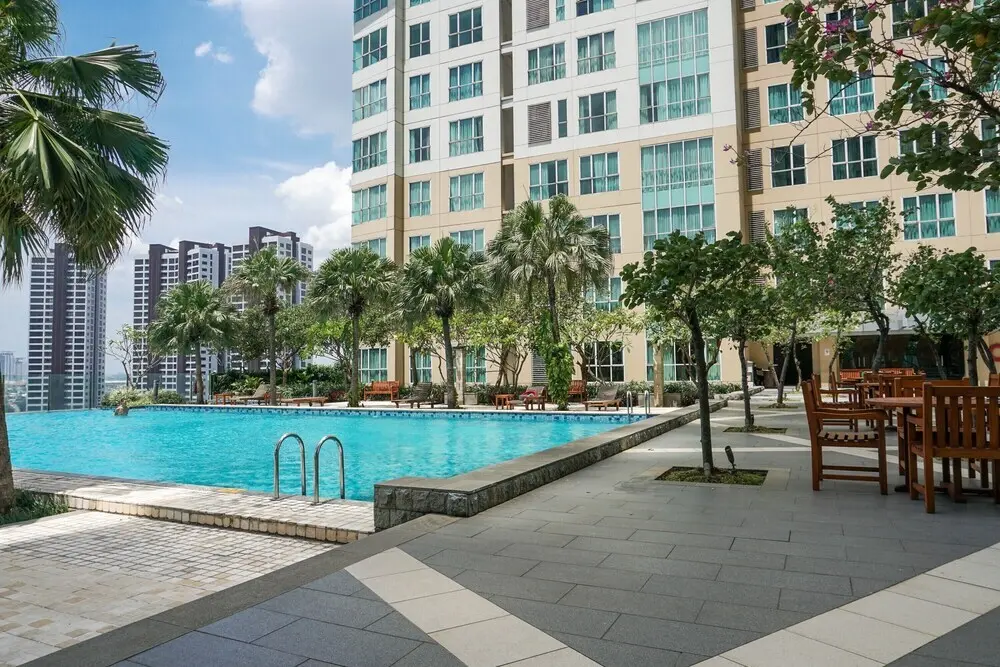 Джакарта: Spacious And Comfy 3Br Gandaria Heights Apartment