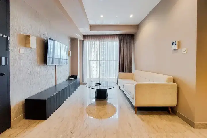 Legok: Scenic And Comfortable 2Br Branz Bsd City Apartment