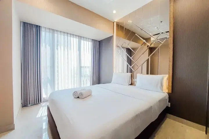 Legok: Scenic And Comfortable 2Br Branz Bsd City Apartment