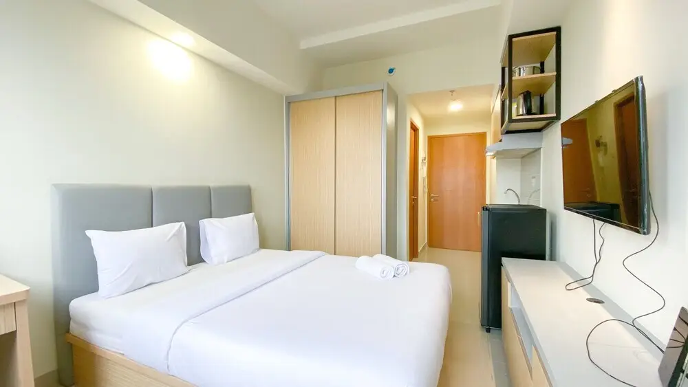 Депок: Minimalist And Nice Studio Apartment At Evenciio Margonda