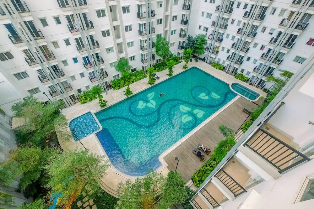 Джакарта: Simply Clean And Spacious Studio Signature Park Grande Apartment