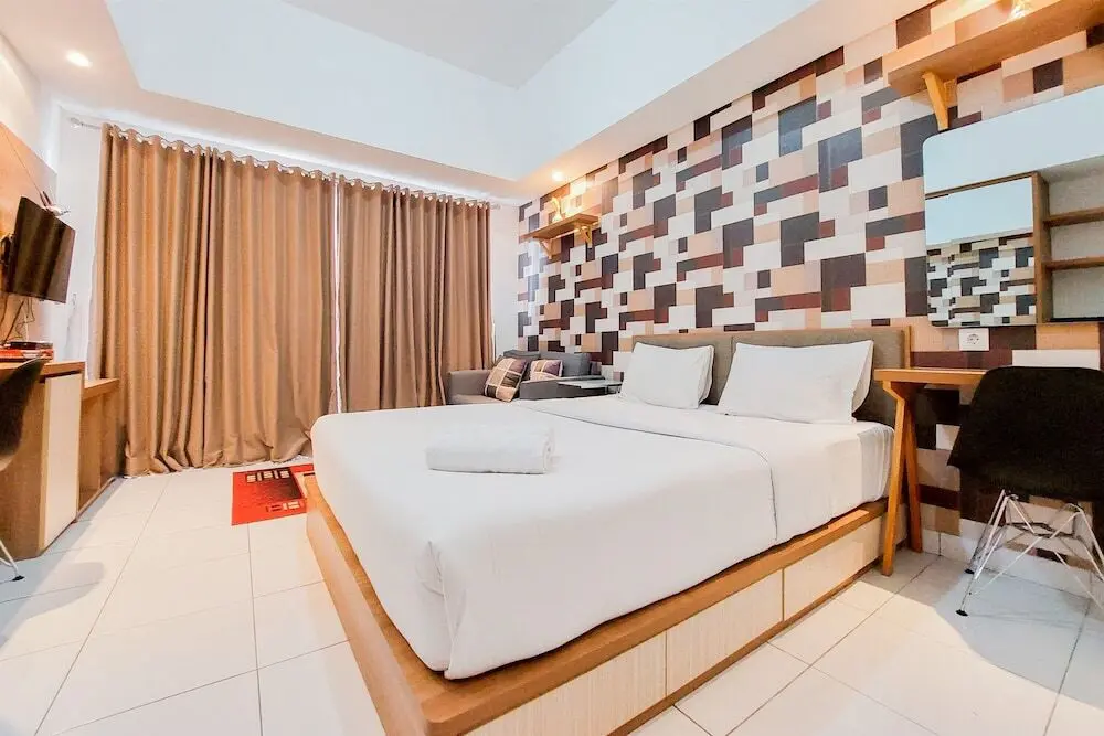 Южный Тангеранг: Warm And Homey Studio Room Casa De Parco Apartment