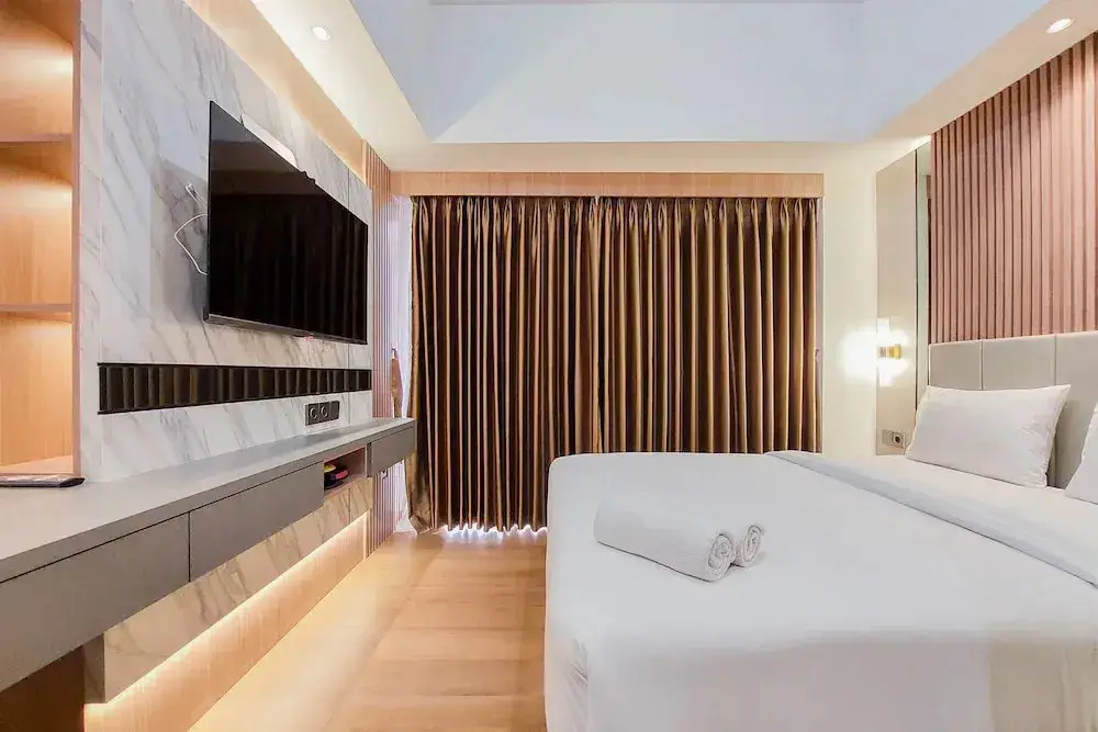 Legok: Simply Look And Comfort Studio Room At Casa De Parco Apartment