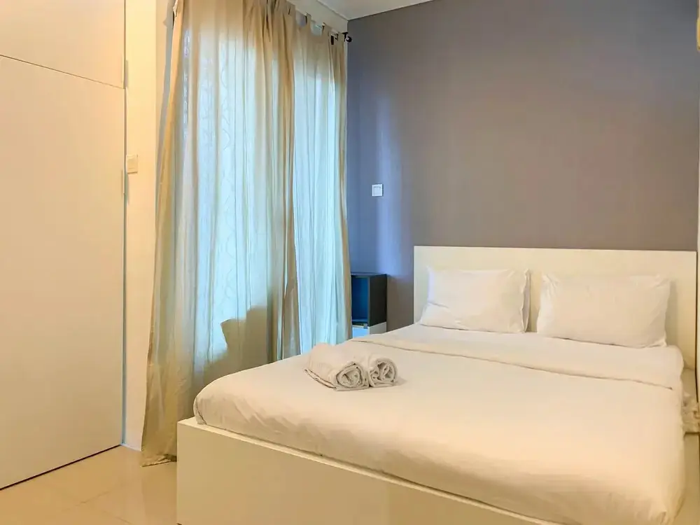 Джакарта: 2Br Apartment With Queen Bed (Single Bed X2) At Gp Plaza