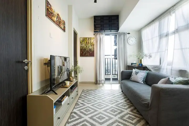 Legok: Sanmaru Serpong Garden Apartment one bedroom plus