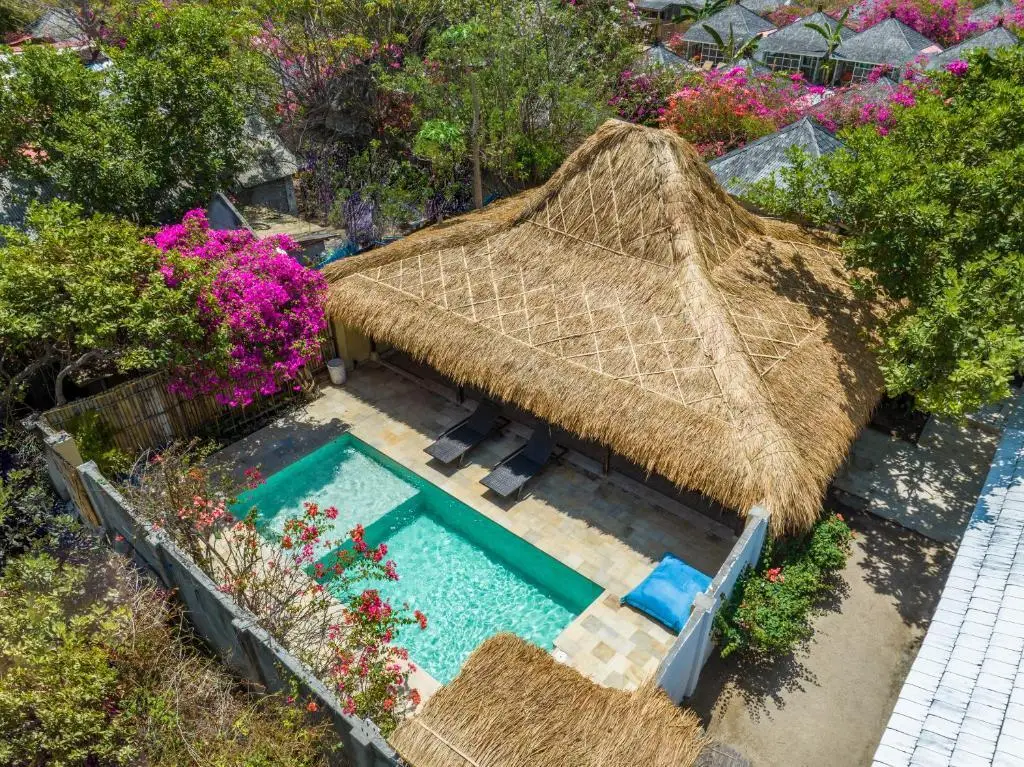 Гили-Мено: Villa Matahari - Cute 1 bdr villa with private pool