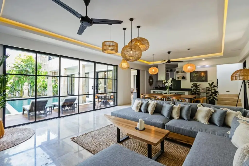 Nelayan Garden Villa Exquisite 3 bedroom Canggu 600 meter from beach — фото 1