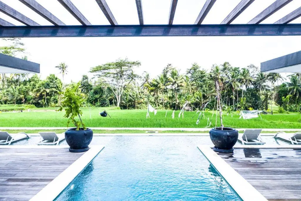 Убуд: AMAZING 3Br Villa in the middle of Ricefields