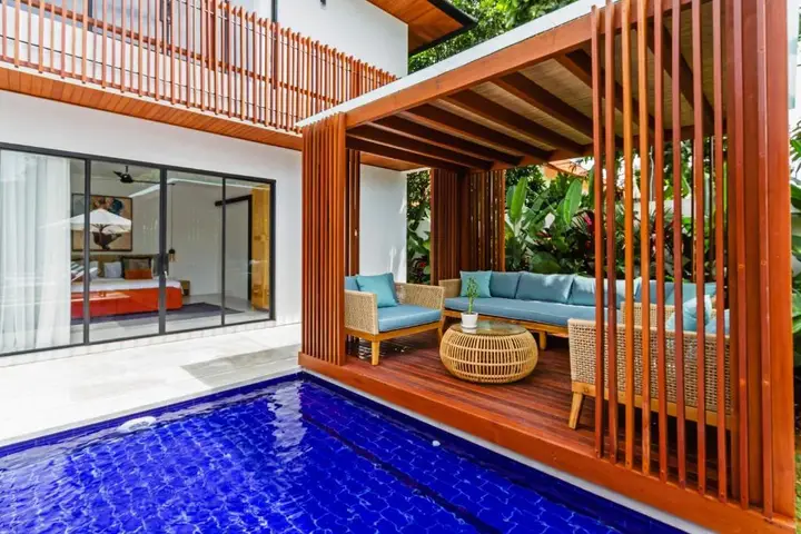 Кута: The Botanical 6 Bed Luxury 900 Meter From Beach