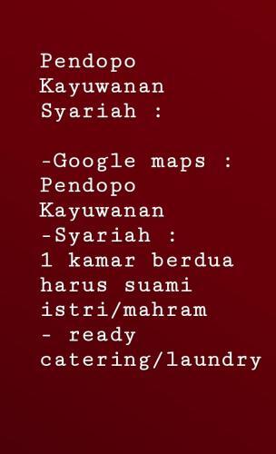 Батуретно: Pendopo Kayuwanan Syariah