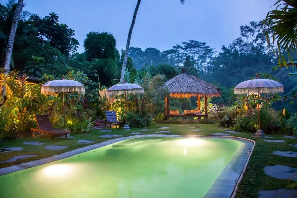 Убуд: Villa Mahadevi Jungle Retreat Joglo 1