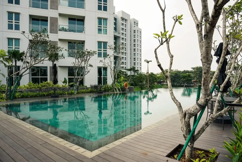 Джакарта: Elegant and Beautiful 2BR at Citra LakeSuites Apartment