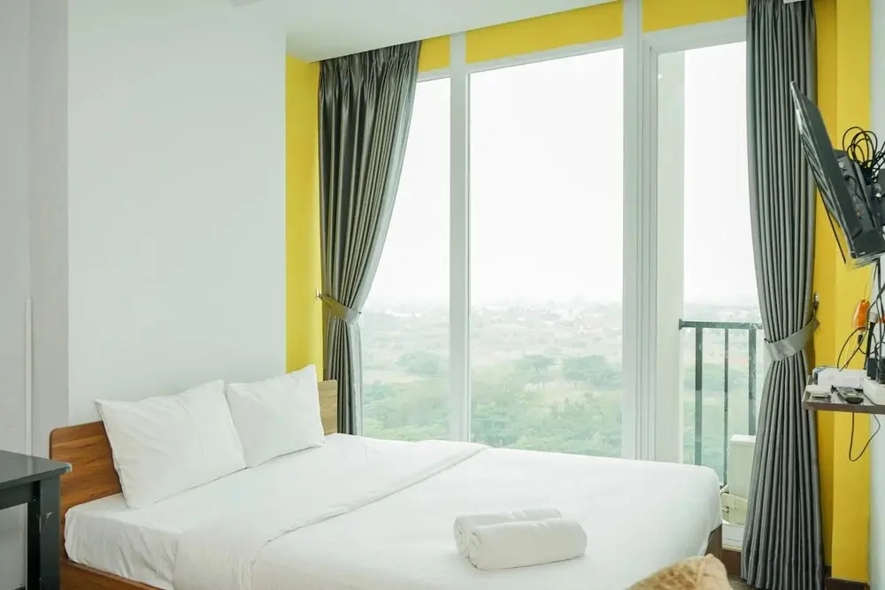 Южный Тангеранг: Homey Studio Room at Tree Park Apartment