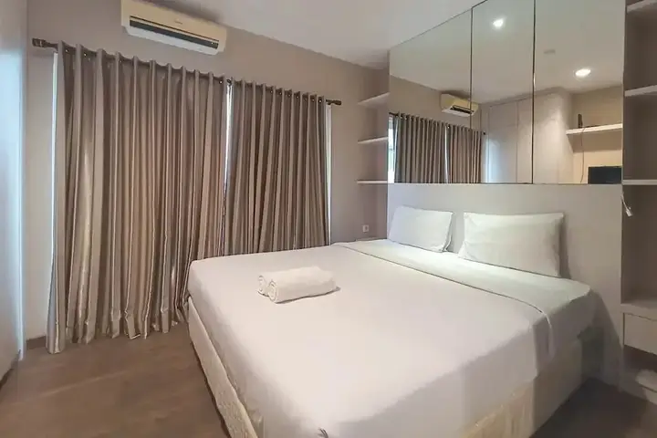 Депок: Elegant And Cozy Studio Student Park Apartment