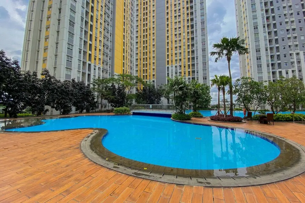 Бекаси: Homey And Comfort 2Br At Springlake Summarecon Bekasi Apartment