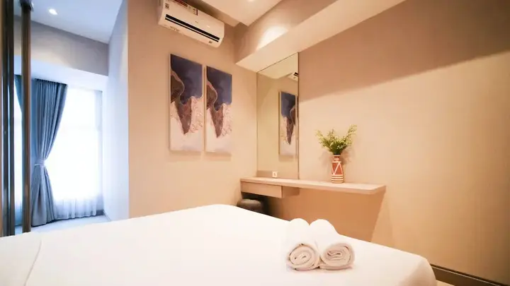 Сурабая: Cozy Living 2Br At Anderson Supermall Mansion Apartment