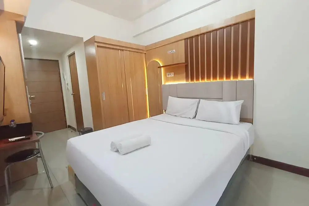 Макассар: Relaxing Studio With Minimalist Design At Vida View Makassar Apartment