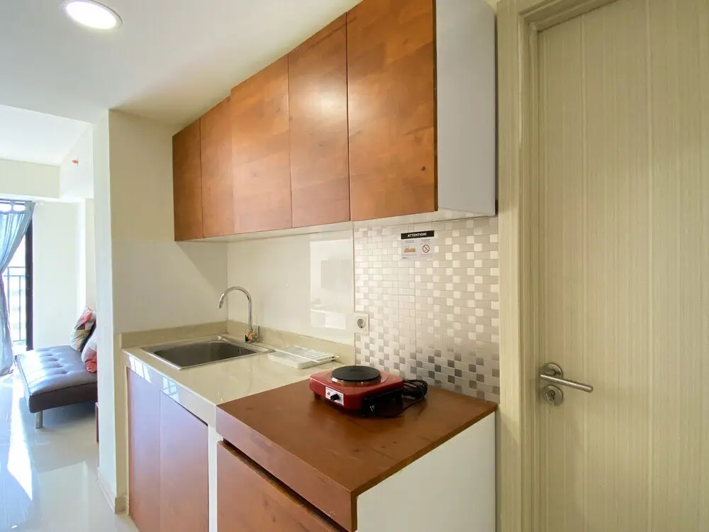 Сибату: Restful And Tidy 2Br At 21St Floor Meikarta Apartment