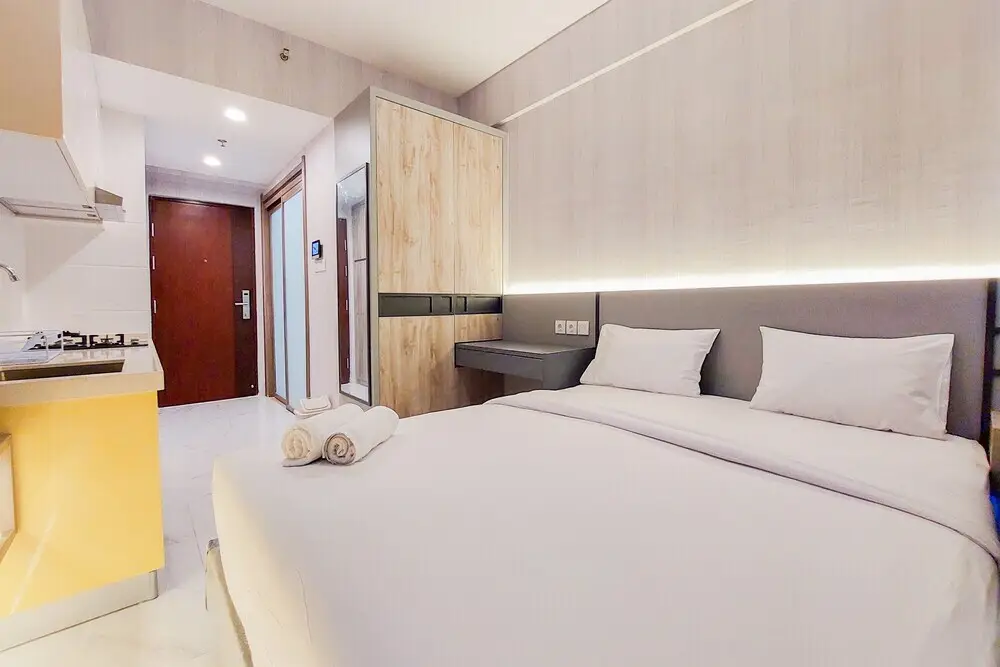 Legok: Restful And Best Choice Studio Sky House Bsd Apartment