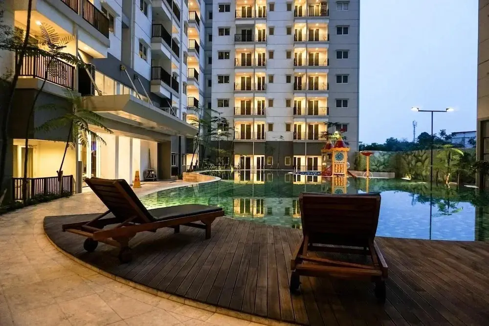 Джакарта: Modern Look And Homey 1Br Signature Park Grande Apartment