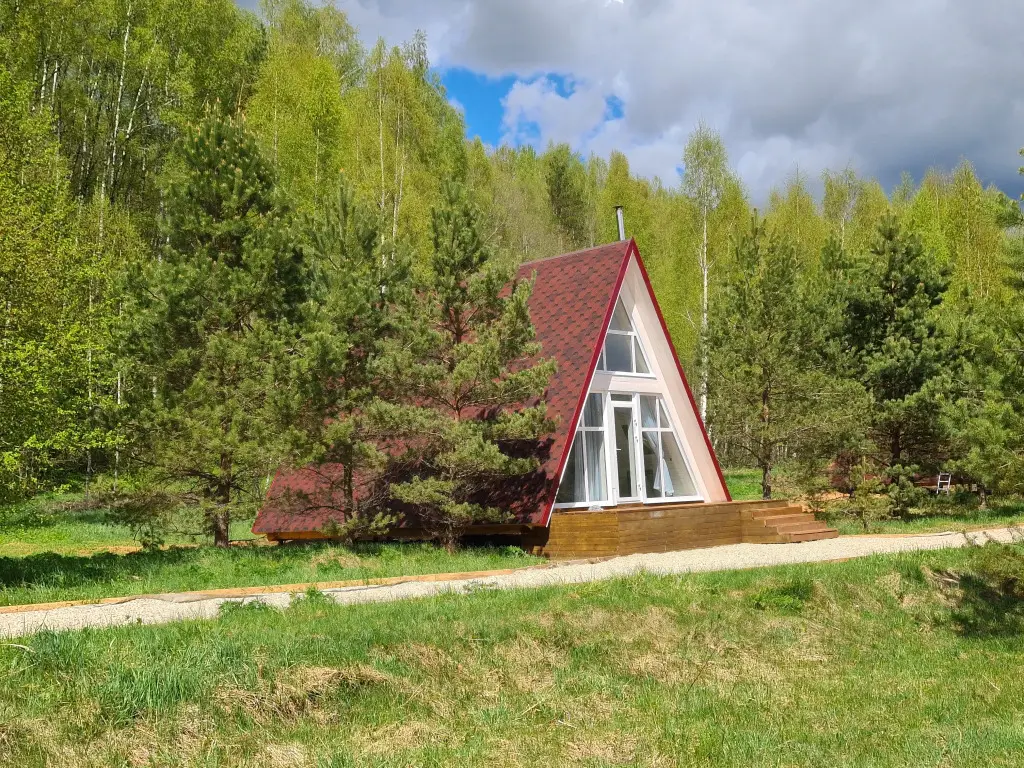 Гостевой дом A-frame на Форелевом хуторе — фото 1