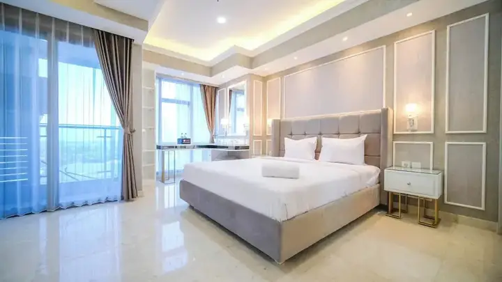 Сурабая: Spacious Studio At La Riz Supermall Mansion Apartment