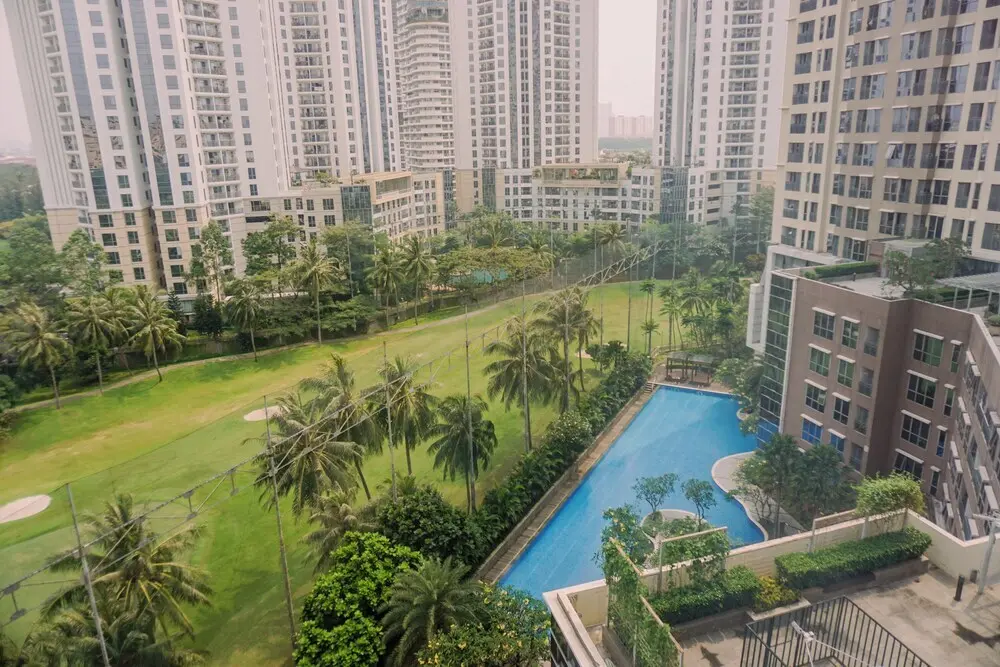 Джакарта: Homey And Modern 2Br At The Mansion Kemayoran Apartment