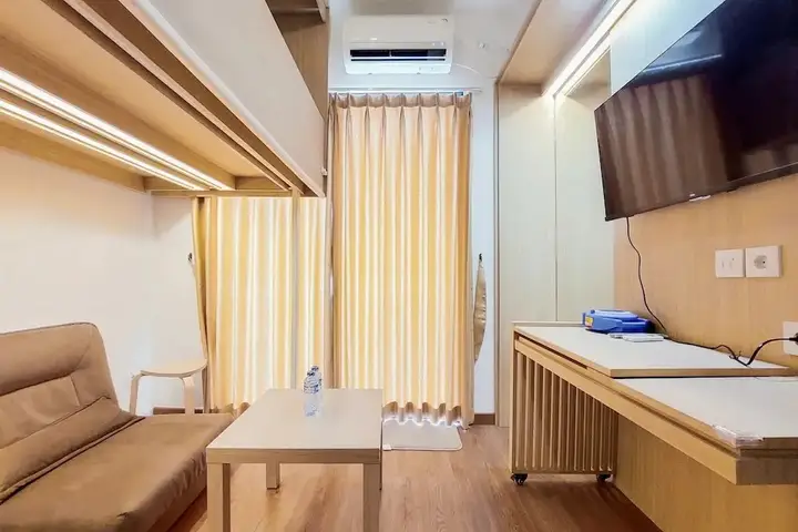 Legok: Simple And Homey Studio At Sky House Bsd Apartment
