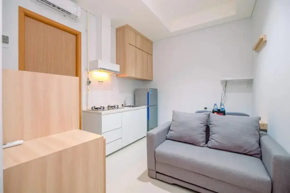 Джакарта: Modern and New 1BR across LRT Station Samara Suites Apartment