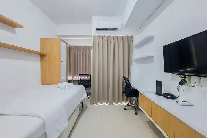 Legok: Restful And Cozy Studio At Serpong Garden Apartment