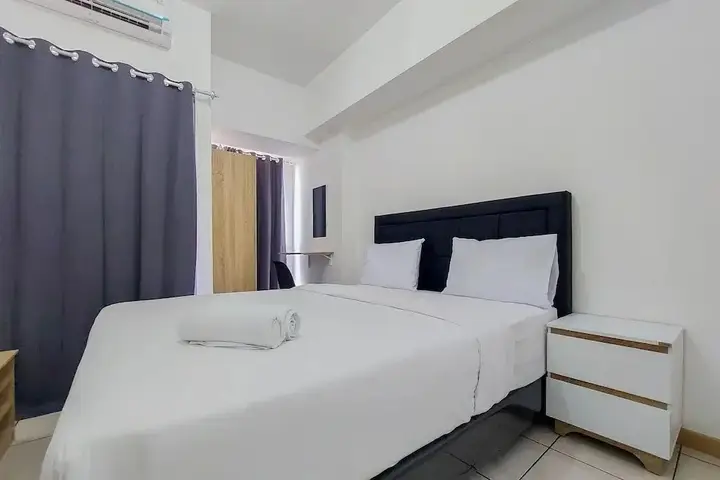 Legok: Homey And Elegant Studio Apartment M-Town Residence